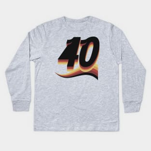 40 Years Old Kids Long Sleeve T-Shirt